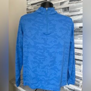 Peter Millar Camo 1/4 zip pullover